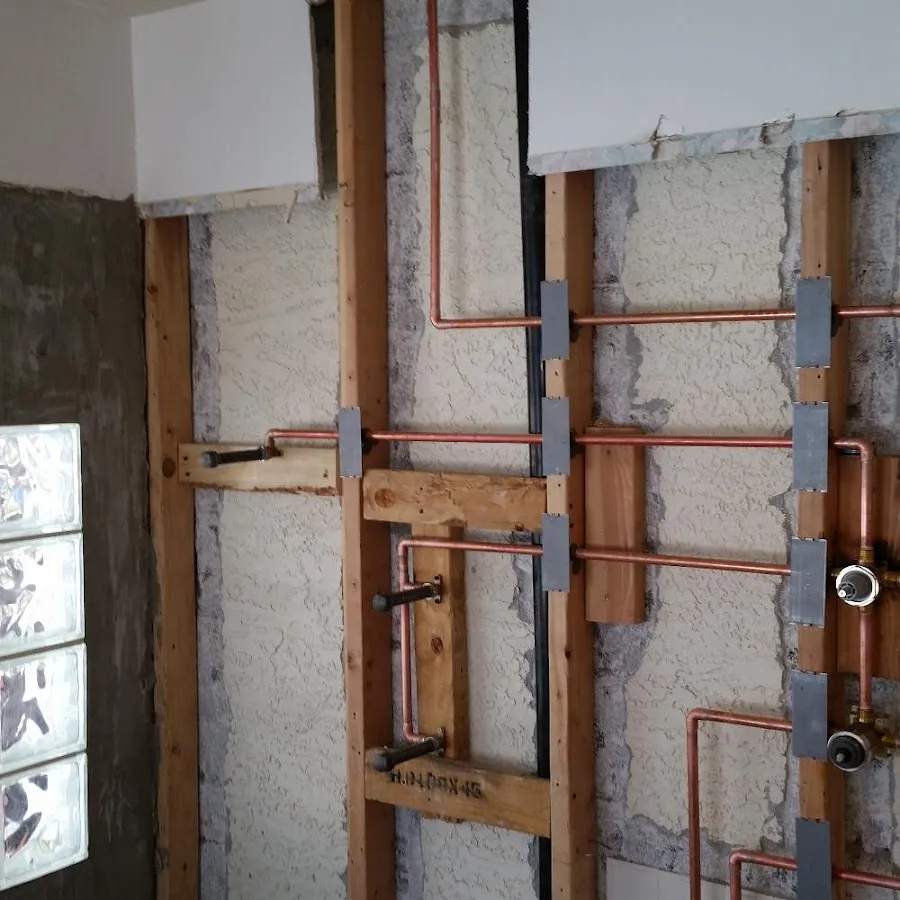 Copper pipe installation for Burst Pipe Repair in Wallington