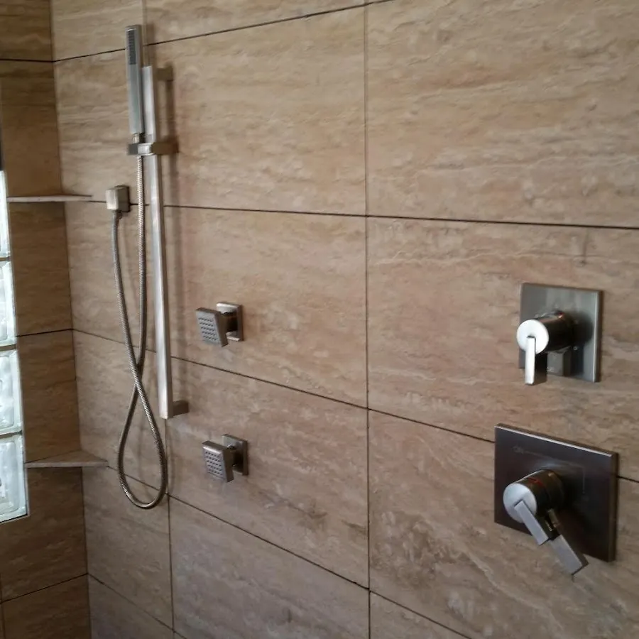 Shower fixture installation for Gas Line Repair in Wallington